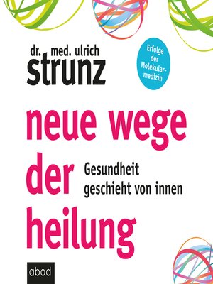 cover image of Neue Wege der Heilung